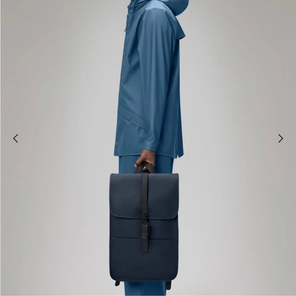 NWT Rains Dark Blue Backpack
